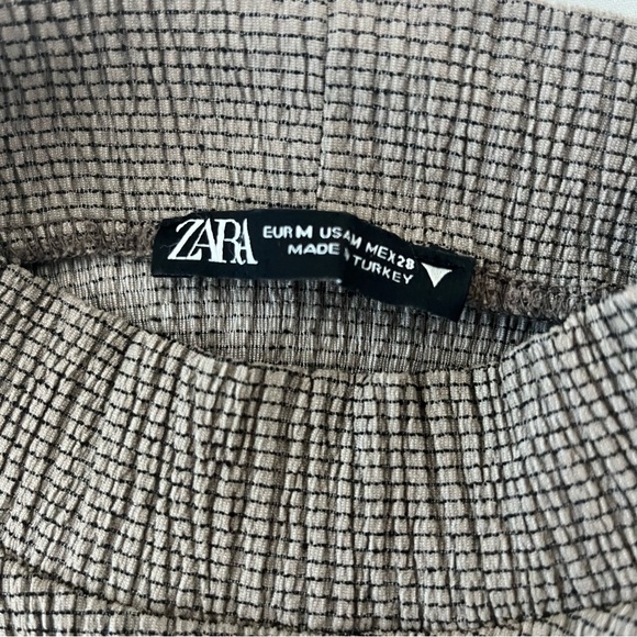 Zara Gray Textured Top - Picture 7 of 7